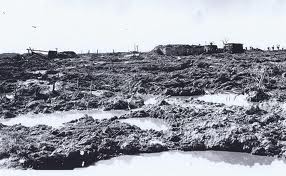 The muddy aftermath of the battle of Passchendaele